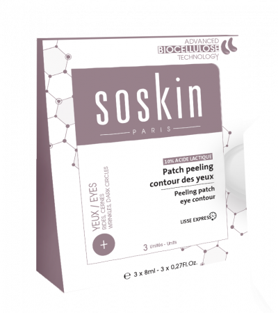Маска-пилинг для век 10% молочная кислота Soskin-Paris Peeling Patch Eye Contour 10% Lactic Acid, 20 мл